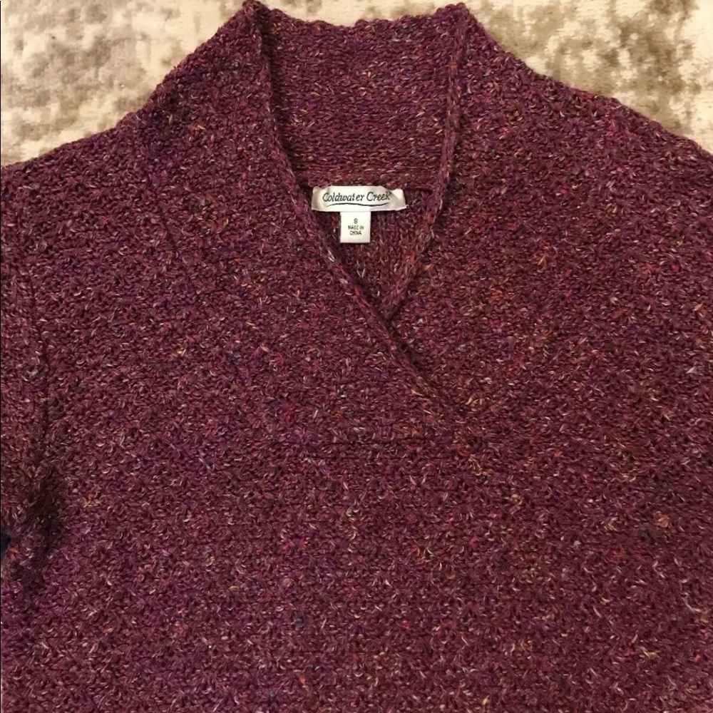 Woman’s cold water creek pullover sweater small